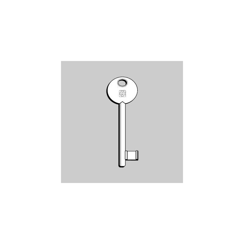 CHIAVE TIPO PATENT OTTONE 6P3S - PASSEPARTOUT - 5 pezzi- SILCA