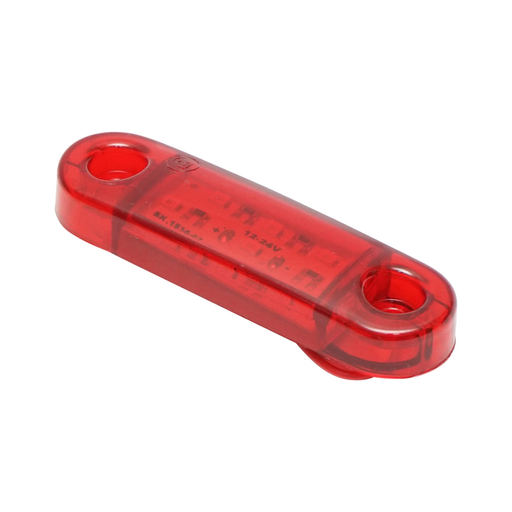 Lampada laterale  LED rossa, 12V-24V, FR0174, Breckner Germany.
