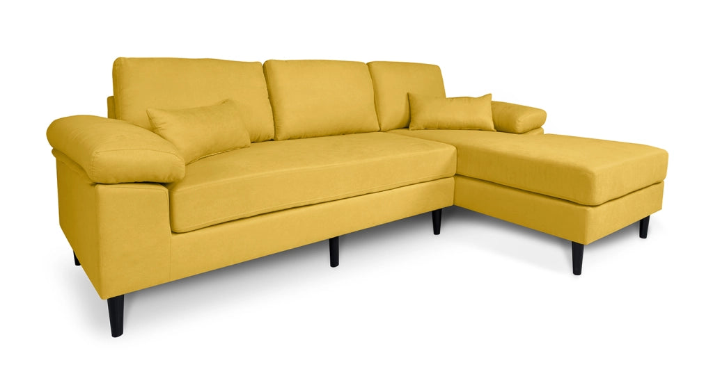 Divano angolare 3 posti con chaise longue destra - Washington - DI-WA16FBC-CLDX