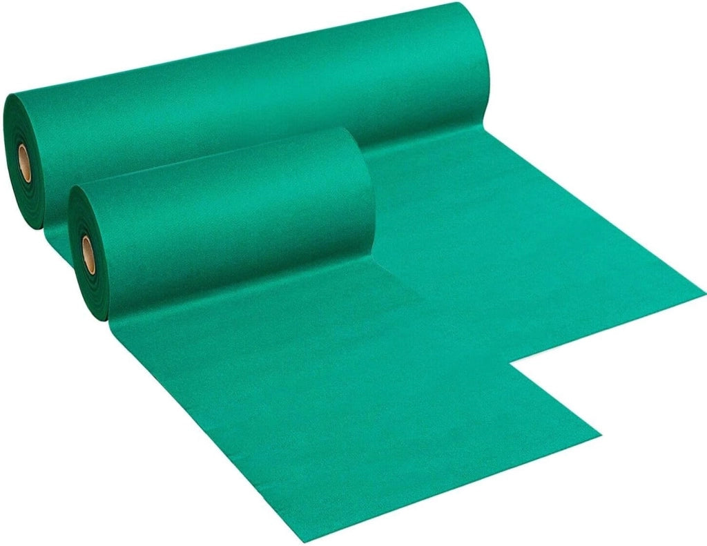 Passatoia Moquette Verde 100x1400 Cm Antiscivolo Cerimonia Evento Fiera Corridoio Negozio Marciapiede