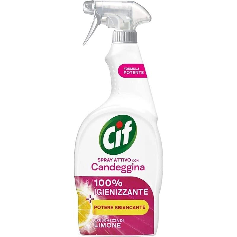 CIF GREENACTIVE SPRAY ANTICALCARE AL LIMONE IN FORMATO DA 650 ML