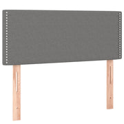 Testiera | Testata Grigio Scuro 80x5x78/88 cm in Tessuto
