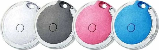 Set di quattro tracker GPS mini portatili acqua-resistenti, adatti per bagagli/bambini/animali domestici/gatti/cani.