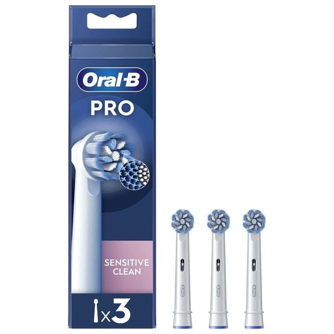Oral-B Testine Di Ricambio Pro Sensitive Clean, 3 Testine