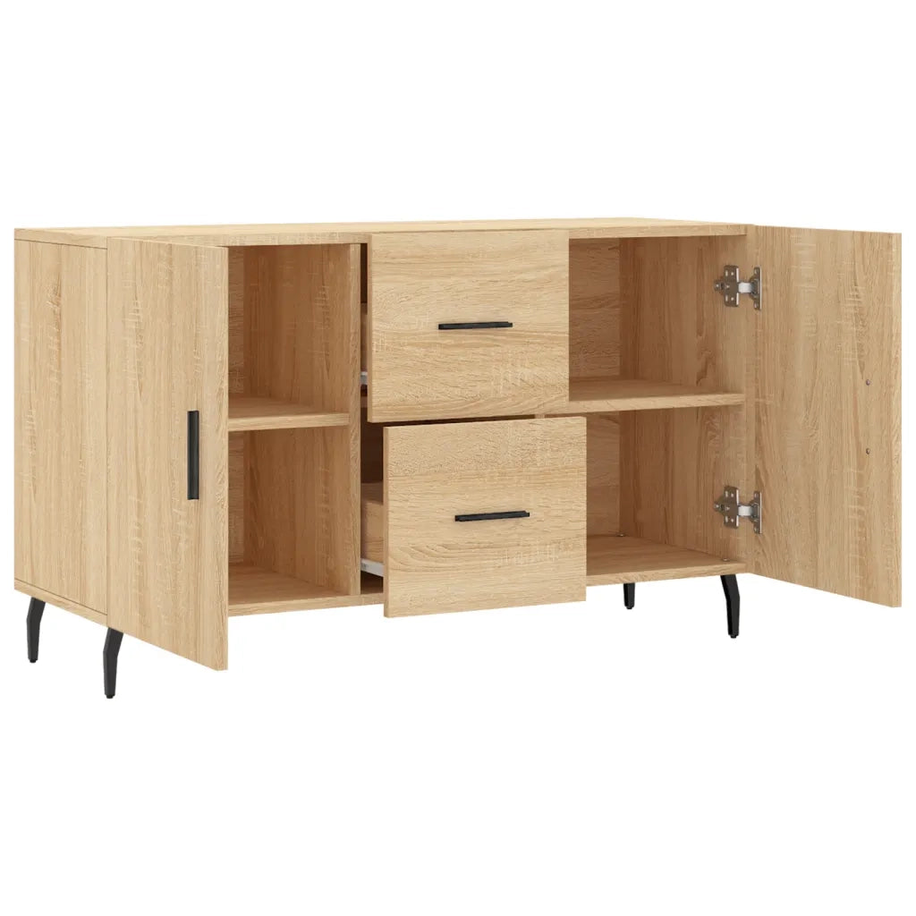 Credenza-Buffet-Armadio da cucina Rovere Sonoma 100x36x60 cm in Legno Multistrato 818046