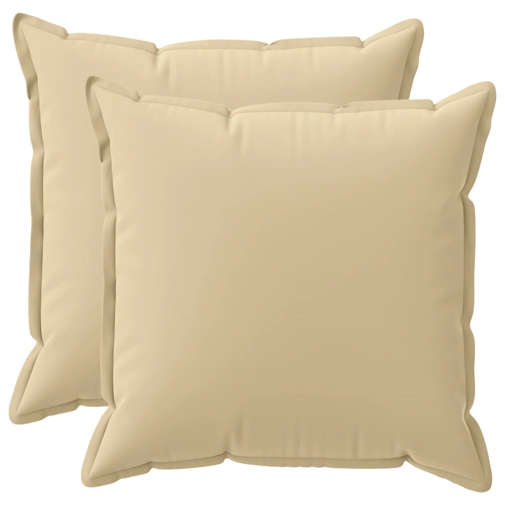 Federa 2 pcs HOUTEN Beige 65 x 65 cm Poliestere 921099