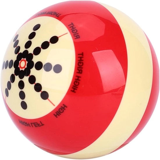 Cue Ball di Allenamento per Biliardo e Pool - Ballo per Esercizi di Biliardo - Accessorio di Biliardo con Aiuto di Ballo