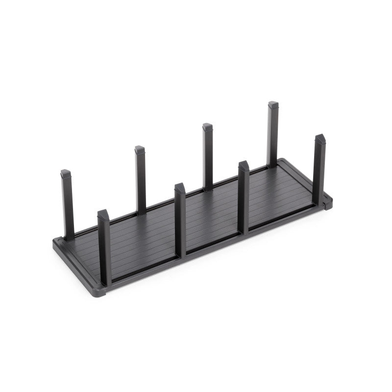 Cassetto esterno Concept 30kg, altezza 105mm, profondità 300mm, Acciaio, Verniciato bianco