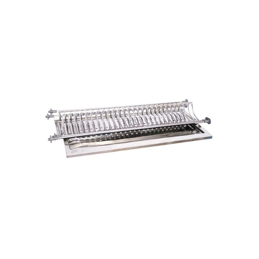 Scolapiatti Incasso Acciaio Inox 86 cm