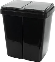 Cassa di archiviazione per esterno - contenitori di plastica per l'organizzazione di interni ed esterni / Cassa di archiviazione 2 x 25L