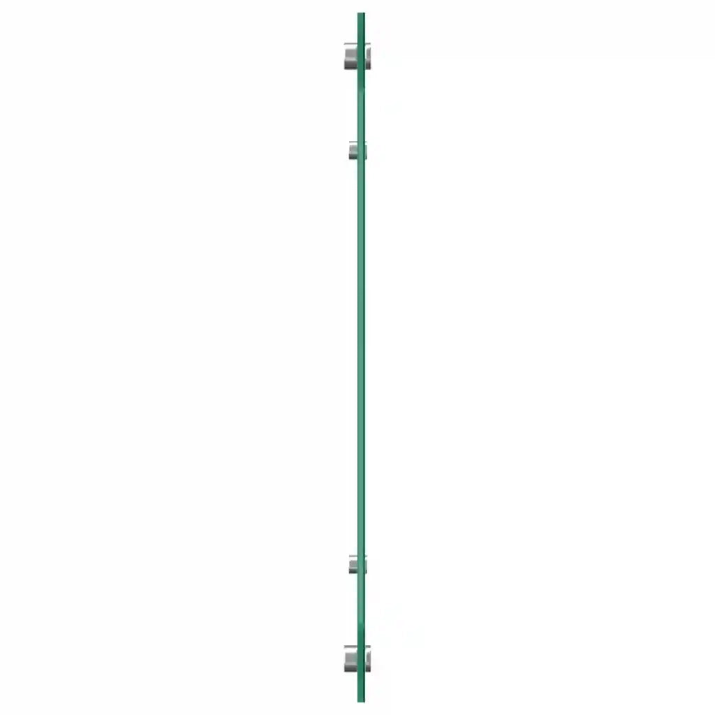 Paraschizzi per Cucina 2 pz Bianchi 80x40 cm in Vetro Temperato 3315786