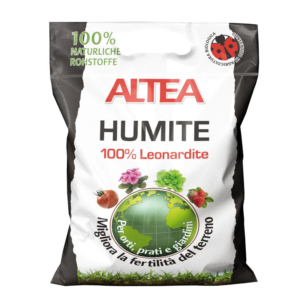 Altea Humite – Leonardite 100% Naturale 5 kg | Ammendante per la Fertilità del Terreno | Consentito in Agricoltura Biologica