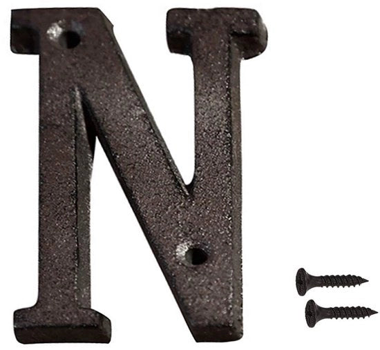Huisnummer in Acciaio Durissimo 7,5 cm - Nero - Installazione Facile - Ideale per l'Uso Residenziale - Qualità Premium - Etichetta dell'Indirizzo