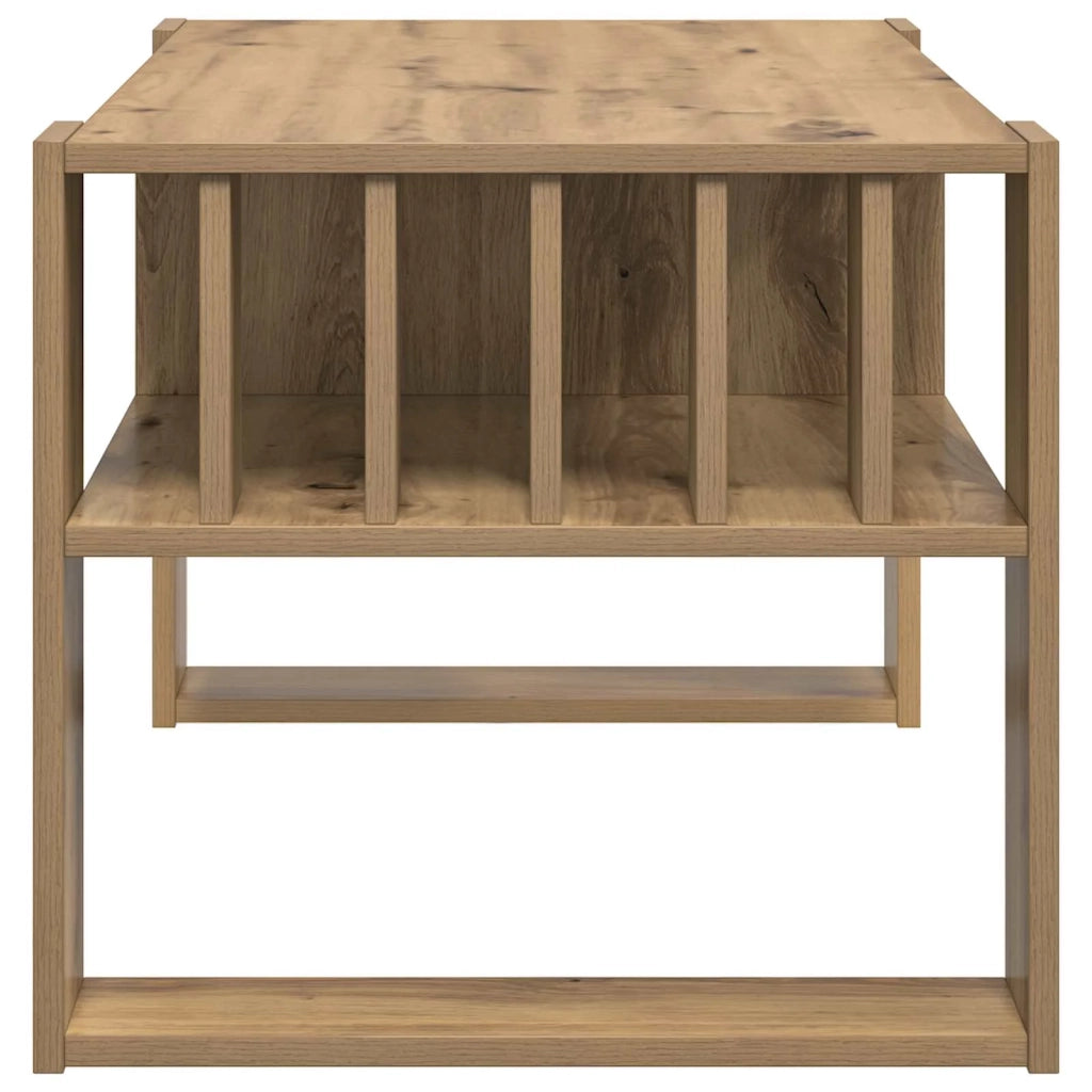 Tavolino da salotto Rovere artigianale 92 x 49,5 x 45 cm 8000115