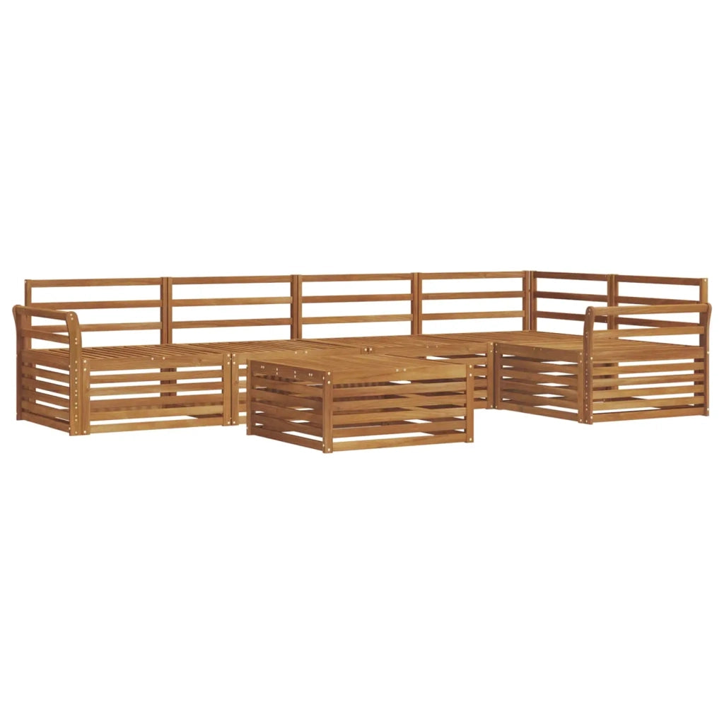 Set di divani da esterno 6 pcs Naturale 3373499