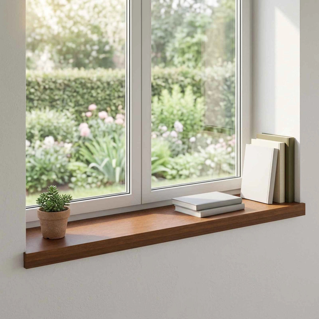 Soglie per finestre 2 pz Marrone Scuro 90 x 25 x 2 cm 42050026