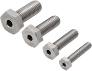 Viti 30mm - Viti a Testa Sferica - Acciaio Inossidabile - M6/M8/M10/M12 - Resistente alla Corrosione - Testa a Sei Viti
