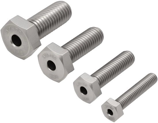 Viti 30mm - Viti a Testa Sferica - Acciaio Inossidabile - M6/M8/M10/M12 - Resistente alla Corrosione - Testa a Sei Viti