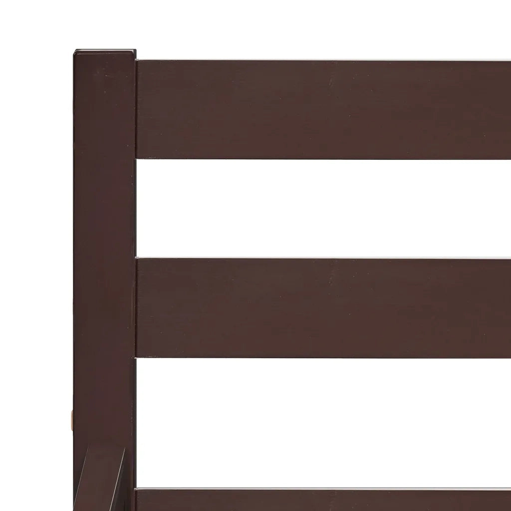 Giroletto senza Materasso-Struttura Letto Marrone Scuro 160x200 cm Legno Pino 326986