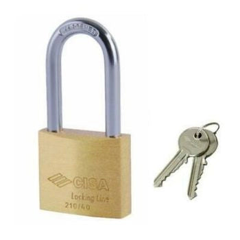 LUCCHETTO AD ARCO LUNGO 'LOCKING LINE' CISA 50 mm - CISA
