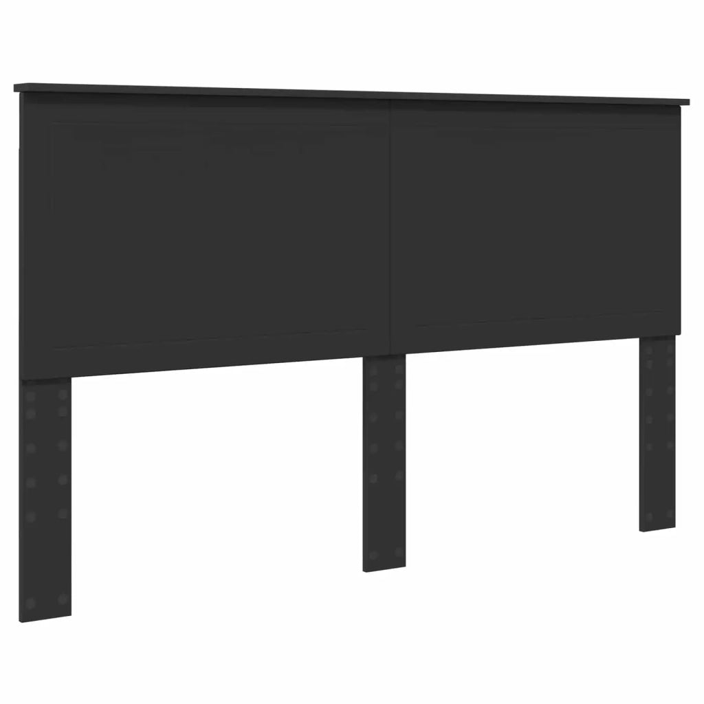 Struttura del letto Nero 160 x 200 cm Legno Ingegnerizzato 3411097