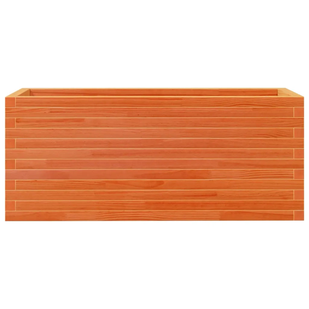 Fioriera Giardino 110x40x45,5cm Legno Massello Pino 847275