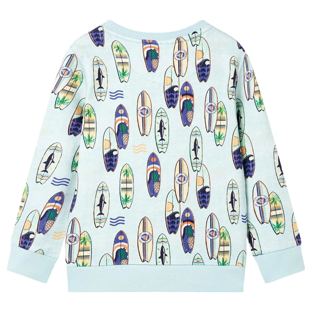 Felpa da Bambino Blu Tenue M¨¦lange 116