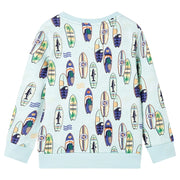 Felpa da Bambino Blu Tenue M¨¦lange 116