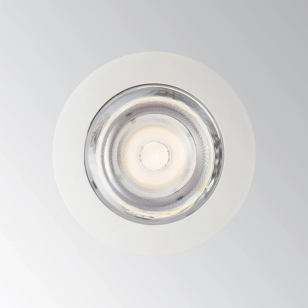 Frame Round Dynamic Alluminio Bianco