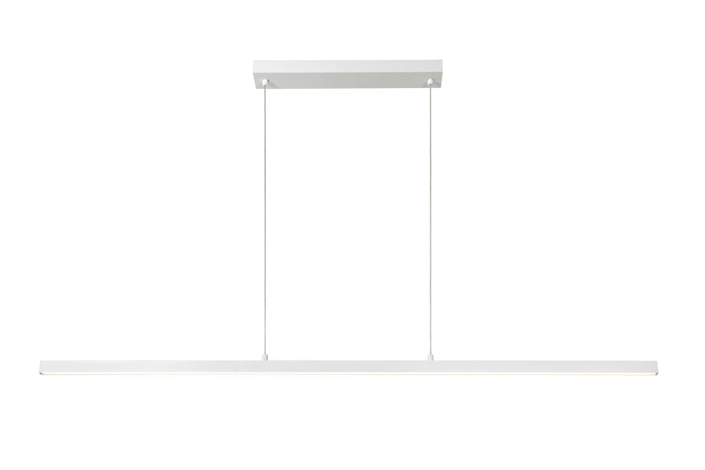 Lampada a sospensione bianca Sigma 148cm LED 36W Lucide