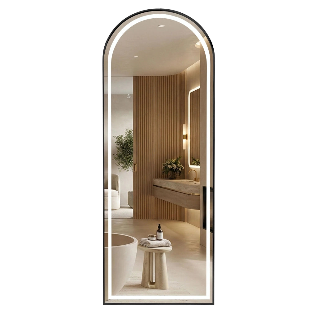 Specchio Led Orbit 50x160cm Black