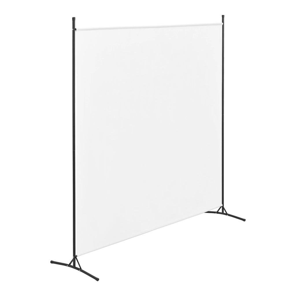 Pannello Divisorio Tarazona Separè per Privacy Separazione Ambienti 176x175 cm Bianco [en.casa]