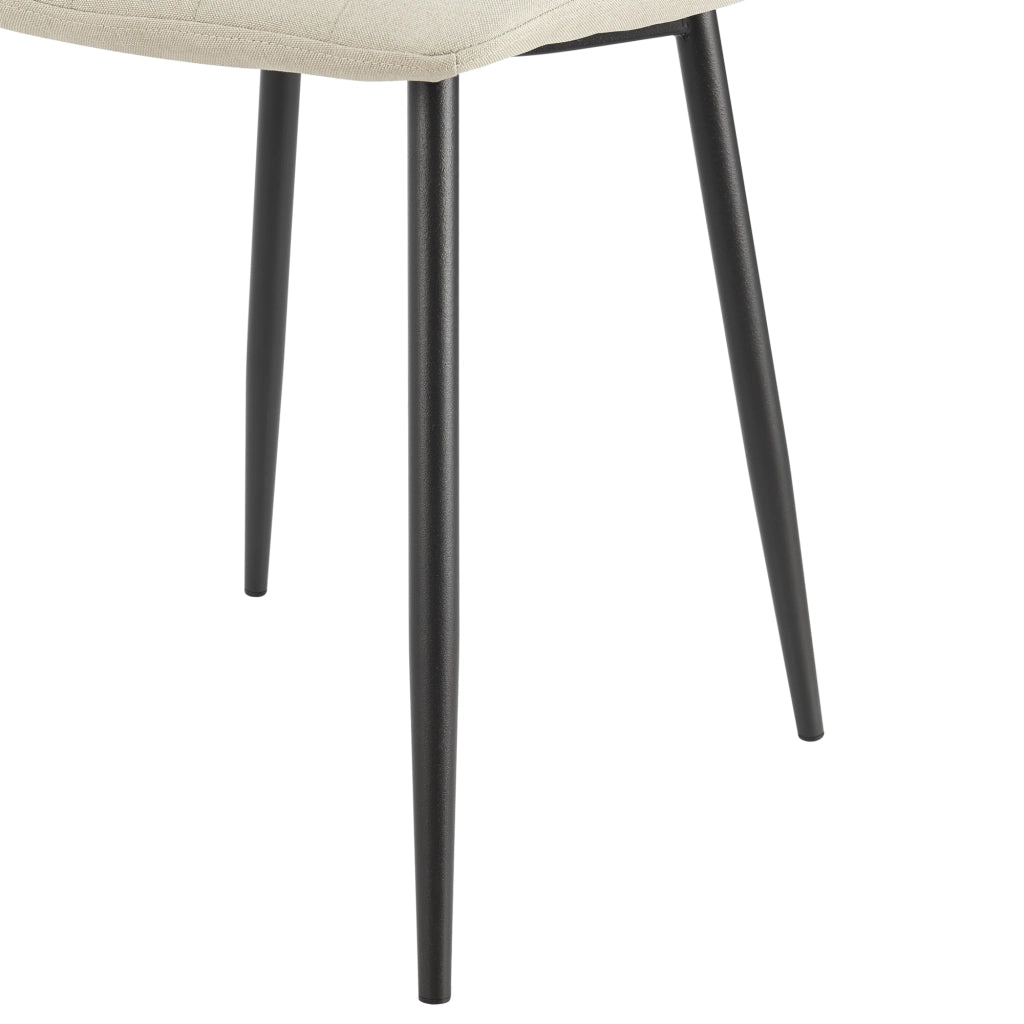 Set Elsern di 4 Sedie da Sala Pranzo Poltroncine Decorative - Beige [en.casa]