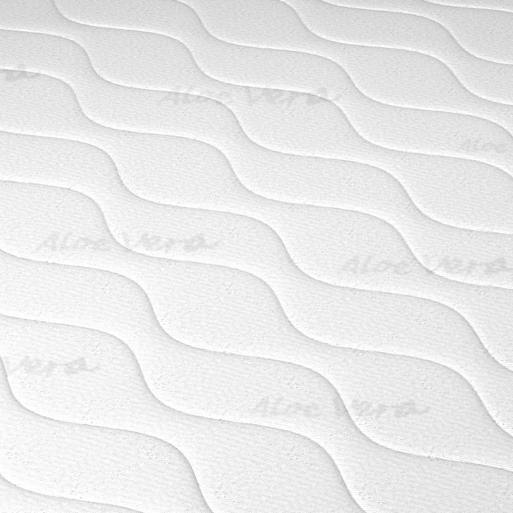 Materasso Matrimoniale 160x190, Alto 14 cm - Rivestimento Aloe Vera, Waterfoam, Pieghevole | Plus H14