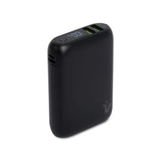 POWERBANK VPB-WP10BK CON SCHERMO LCD 10000 MAH USB E TYPE C QUICKCHARGE 3.0 NERO