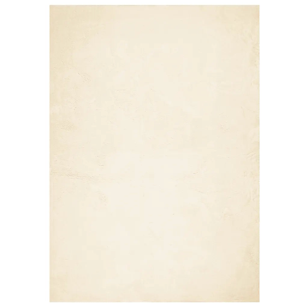 Tappeto del soggiorno | Tappeto a Pelo Corto HUARTE Morbido e Lavabile Crema 140x200 cm