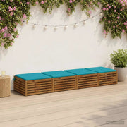 Cuscini per Sedia in 4 Pezzi SOEST 4 pz 100% Poliestere 944640