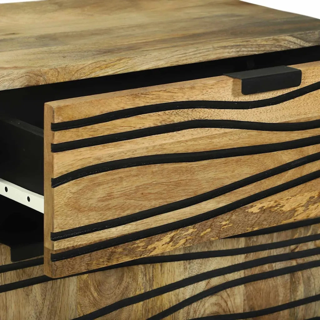 Armadio da Notte con cassetto Marrone 50 x 33 x 60 cm 4017944