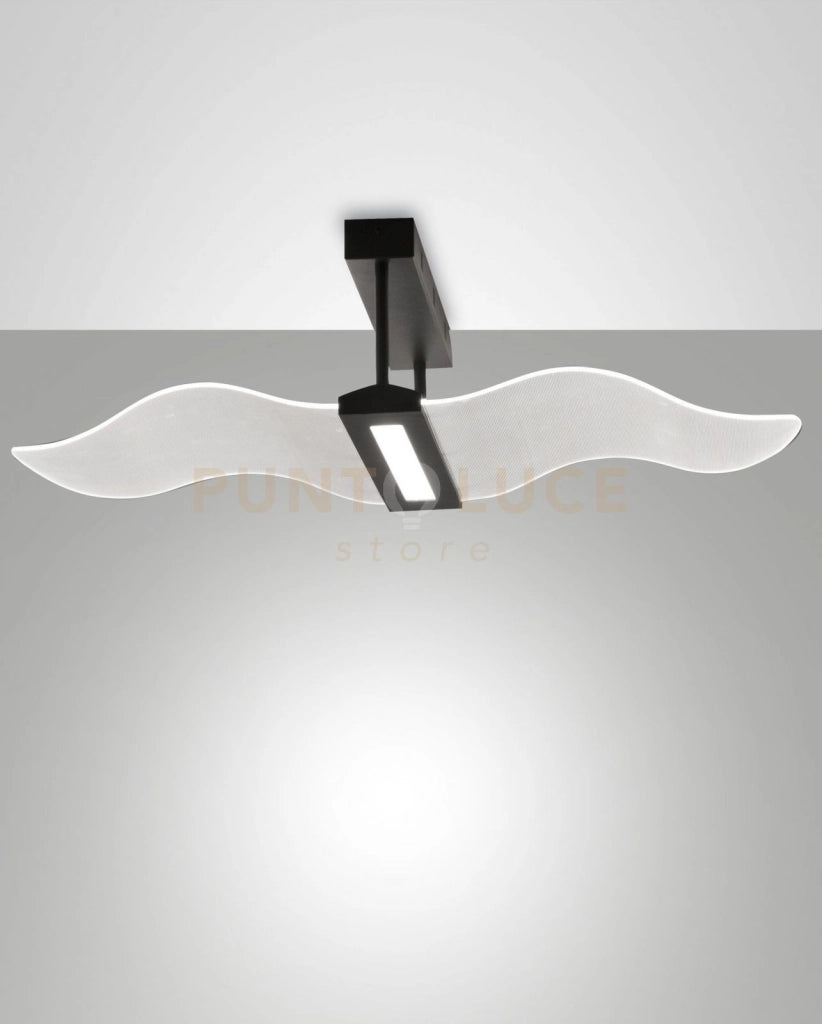 FENICE PLAFONIERA NERA 3674-65-101