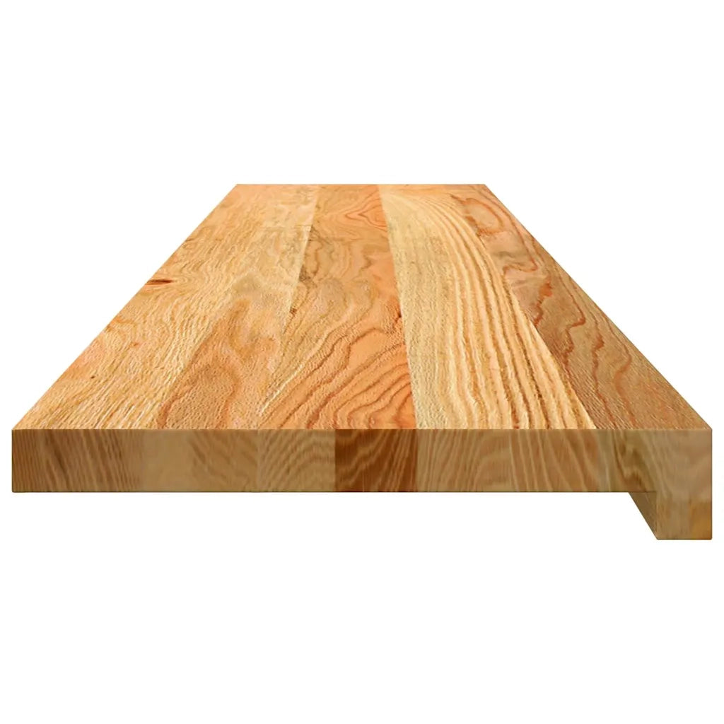 Gradini 2 pz Marrone Chiaro 120x30x2 cm Legno Massello Rovere 3283795