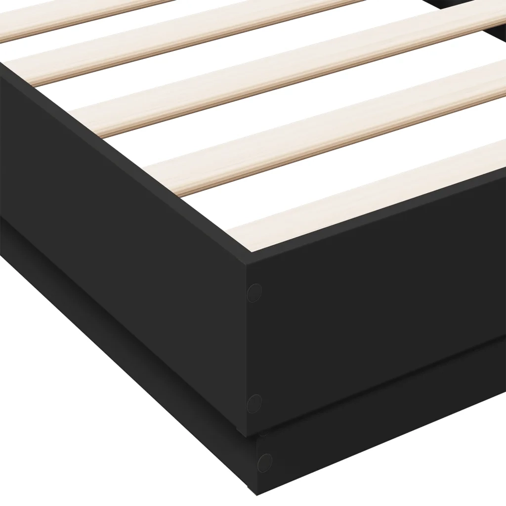 Giroletto con LED Nero 75x190 cm 839547