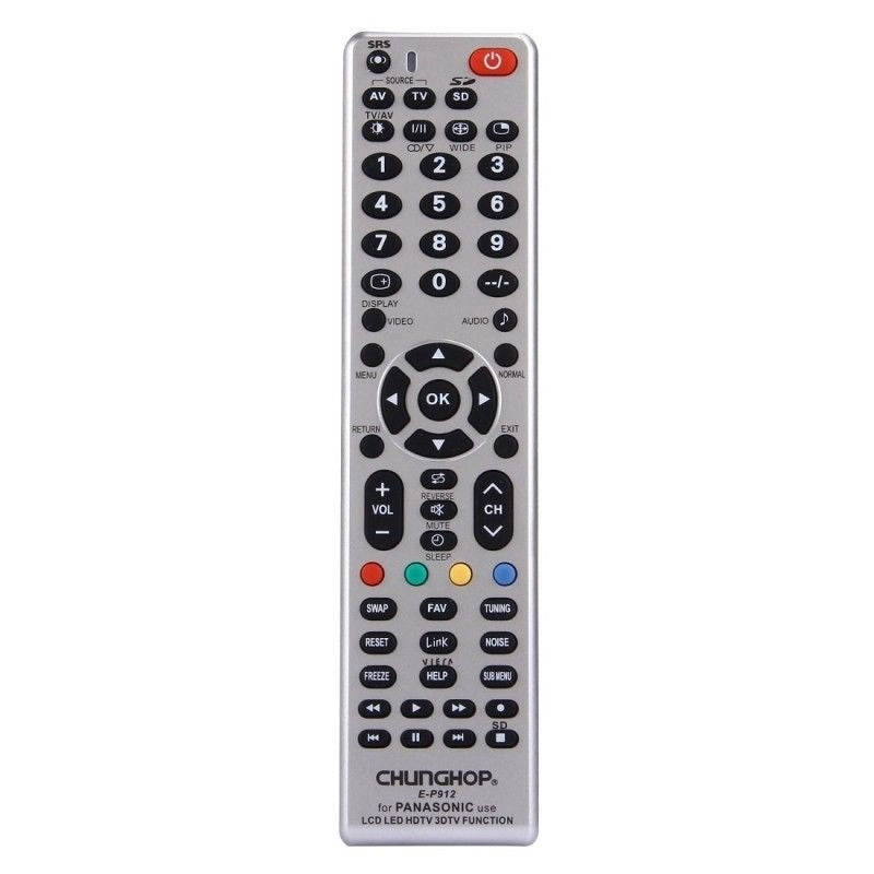 TELECOMANDO COMPATIBILE PANASONIC UNIVERSALE COME ORIGINALE LCD LED SMART E-P912