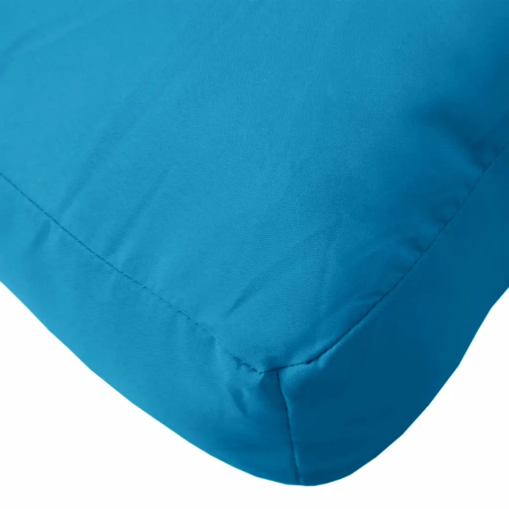 Cuscini per Pallet 2 pz | Cuscini per sedie Blu in Tessuto