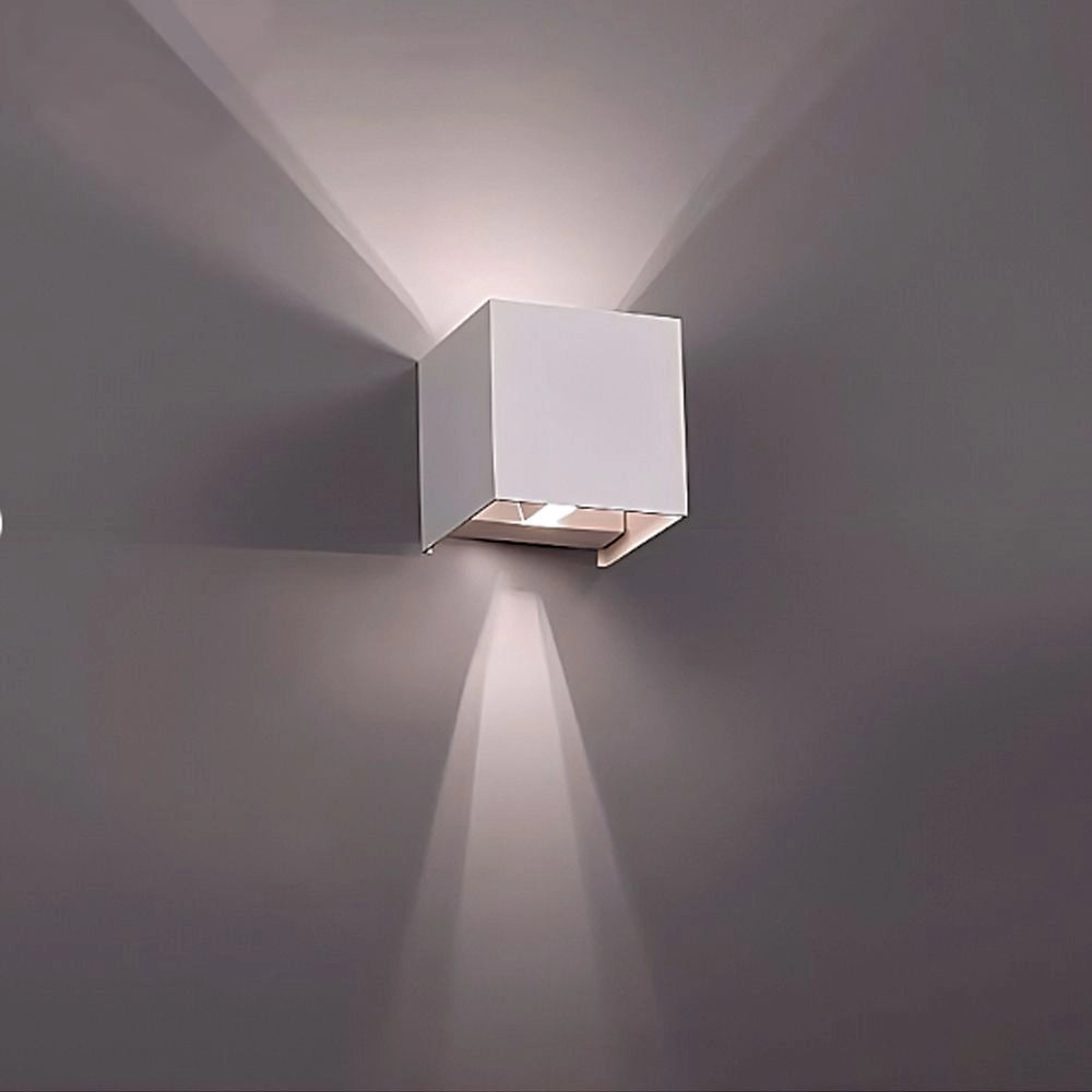 Applique esterna regolabile LED 6W bianca IP54 Videx