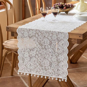 Tavolo da pranzo elegante a retro stile - Ideale per matrimoni - compleanni - cena in famiglia - tessuto di cotone - design sofisticato - tovaglia da tavola