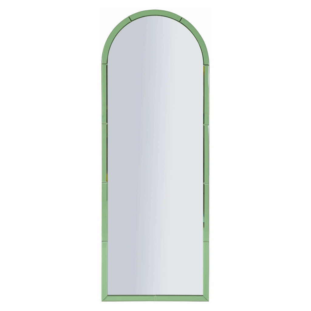 Nida, Specchio Forma Rettangolare, 55x150h cm Verde