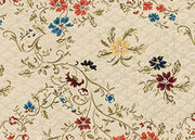 Copritavolo Salotto/Cucina Jacquard Modello Chanell Made In Italy - Rotondo 180 - Chanell