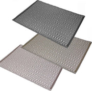 Tapijt per Esterno XL XXL - Grastapijt - Mat Decorativo - Resistente al Tempo - 150 x 210 cm - Ruggine Chocolata - Tapijt per Giardino