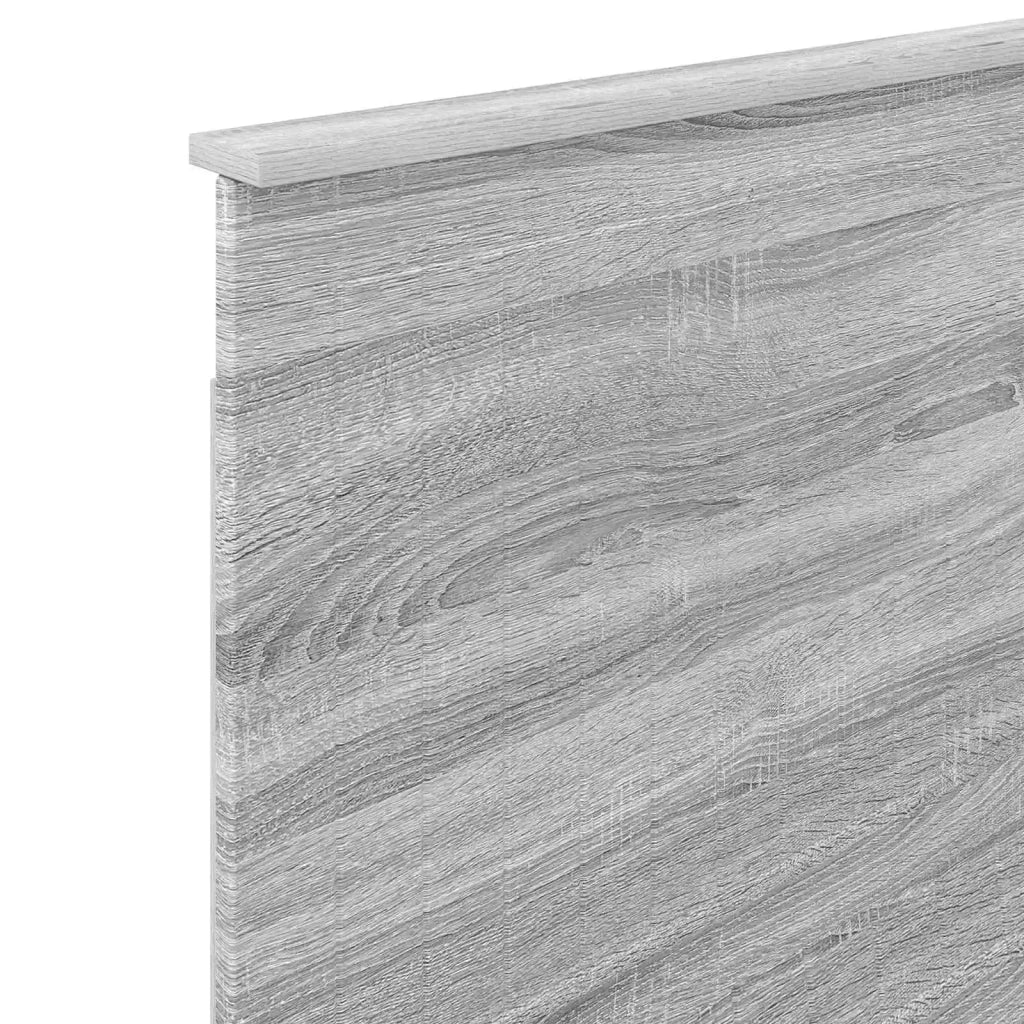 Testiera | Testata Grigio Sonoma Legno multistrato