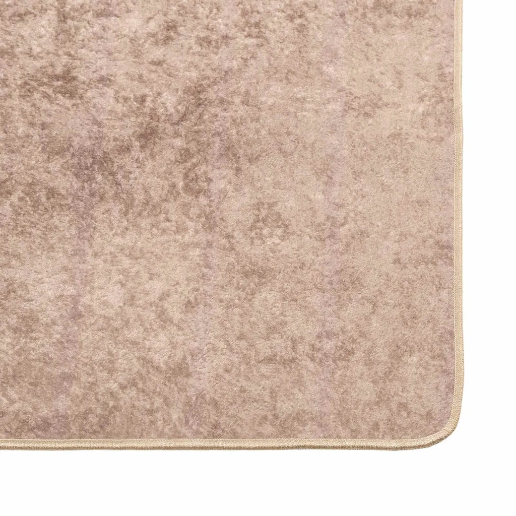 Runner in Moquette | Runner Tappeto MARSA Sabbia 100 x 350 cm Poliestere e PVC